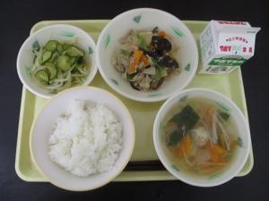 6月26日の給食の写真