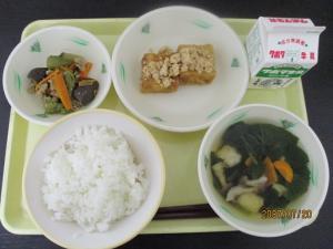 7月20日の給食の写真