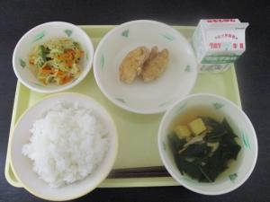 8月28日の給食の写真