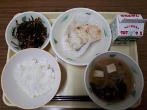 8月29日の給食の写真