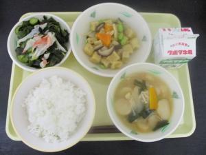 9月12日の給食の写真