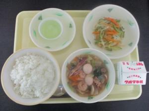 9月13日の給食の写真