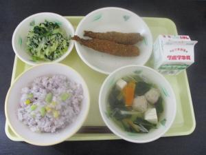 9月14日の給食の写真