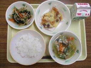 9月21日の給食の写真