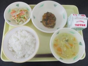 9月27日の給食の写真