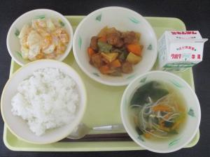 9月28日の給食の写真