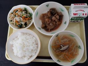 10月2日の給食の写真