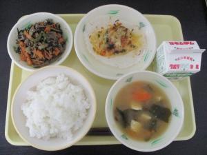 10月5日の給食の写真