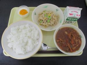 10月6日の給食の写真