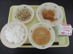 10月13日の給食の写真