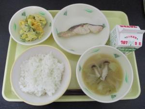 10月24日の給食の写真