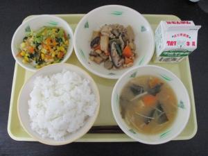 10月27日の給食の写真