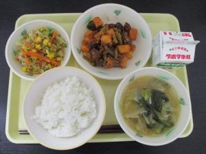 11月6日の給食の写真