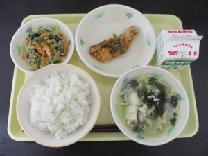 11月8日の給食の写真