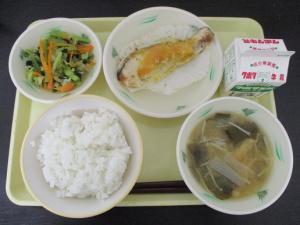 11月21日の給食の写真