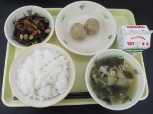 11月24日の給食の写真