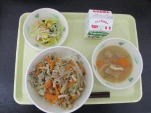 11月28日の給食の写真