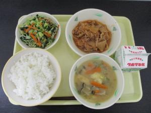 12月4日の給食の写真