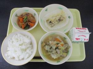 12月5日の給食の写真