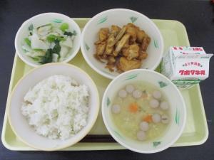 12月6日の給食の写真