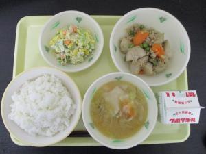 12月12日の給食の写真