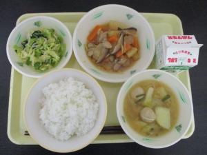 12月18日の給食の写真