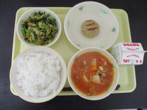 12月19日の給食の写真