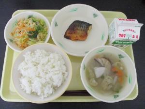 12月20日の給食の写真