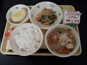 1月9日の給食の写真