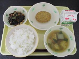 1月23日の給食の写真