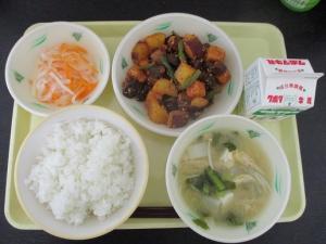 2月13日の給食の写真