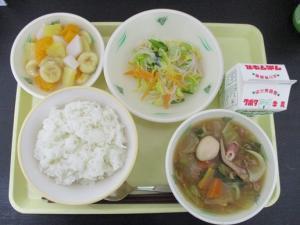 2月14日の給食の写真