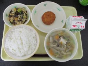 2月15日の給食の写真