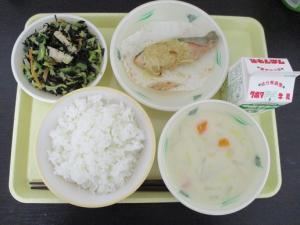 2月19日の給食の写真