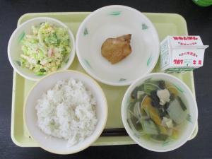 2月28日の給食の写真