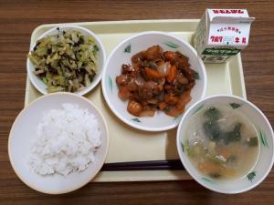 3月1日の給食の写真