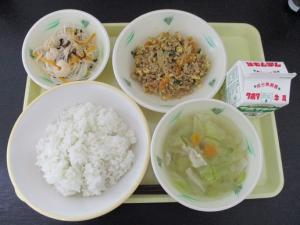 3月14日の給食の写真