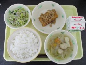 3月16日の給食の写真