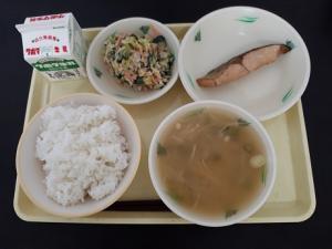 3月22日の給食の写真