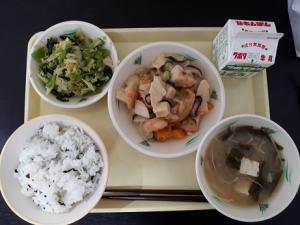 4月13日の給食の写真