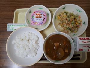 4月20日の給食の写真